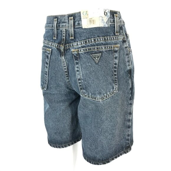 ❤️Vintage Guess girl  denim shorts high rise - Picture 1 of 11
